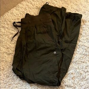 lululemon athletica women’s Olive Green Dance Studio Pants